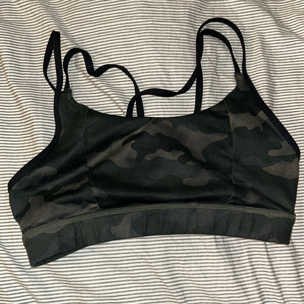 Camo born primitive sports bra